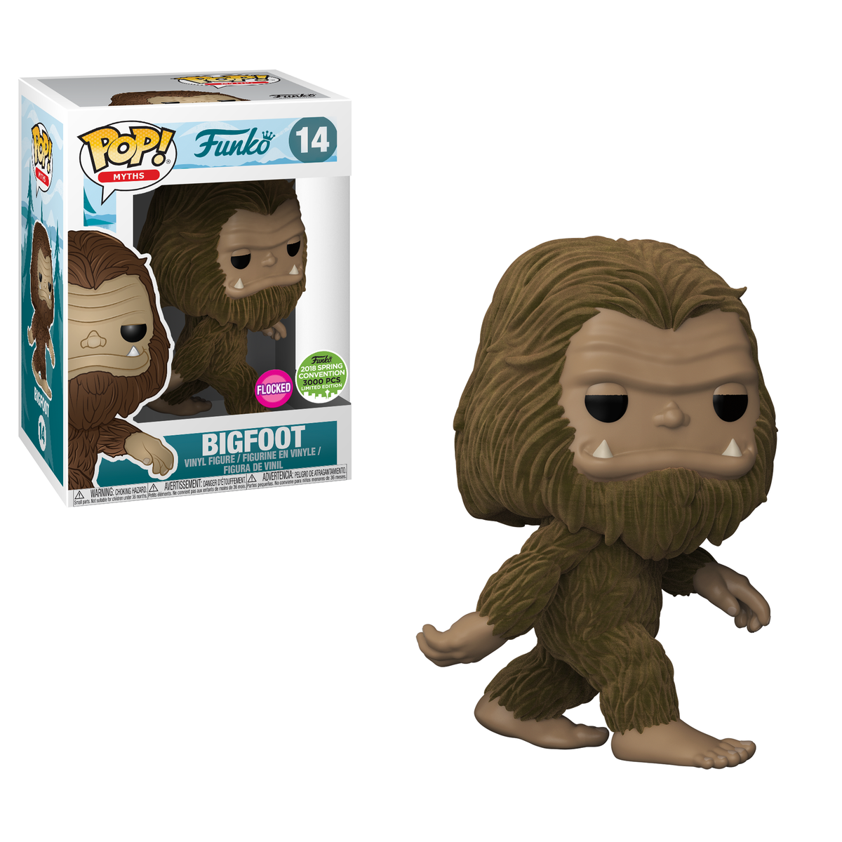 Funko's tweet photo. RT &amp; follow @funko for the chance to win an #ECCC 2018 exclusive FLOCKED Bigfoot Pop! https://t.co/37q4cnFAib