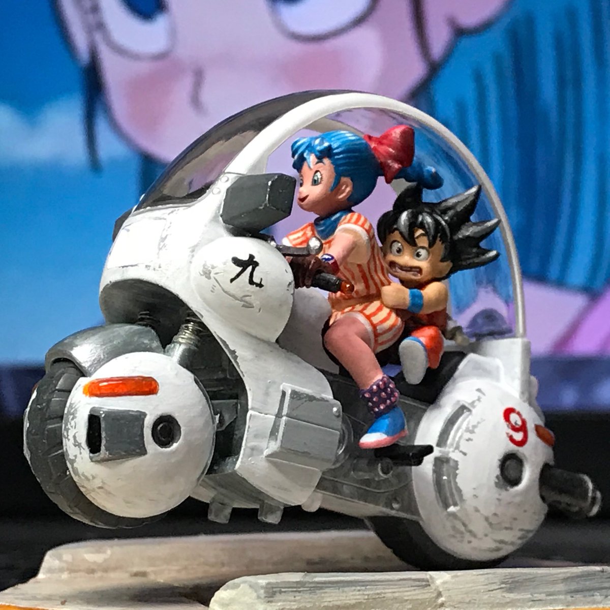 E Danke M Kohara A Twitter ブルマのカプセルバイク ビネットにして完成です ドラゴンボール ジオラマ 模型 E Danke M Kohara A Twitter ブルマのカプセルバイク ビネットにして完成です ドラゴンボール ジオラマ 模型