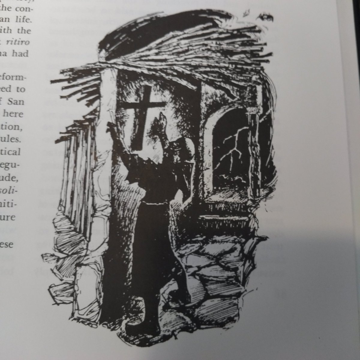 GONTEEKWA's tweet photo. St. Francis stylizing his cave. #AmResearching #AmWriting #TWOTGITM https://t.co/kkHAMkPWtj