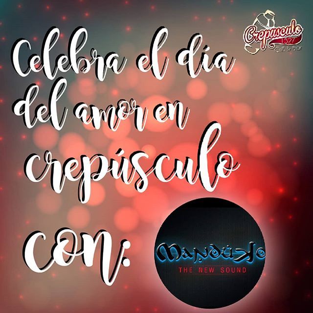 Crepusculo1527's tweet photo. El 14 de febrero ven a celebrarlo con nosotros, tendremos talento en vivo a cargo de @mandukomusica 🎶🎤. °

Una ocasión especial merece una celebración especial 🎉🍸🍷🍻... Realiza tu reservacion. Escríbenos al DM 📩 https://t.co/GQhWYutN2K