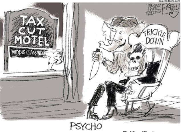 TomthunkitsMind's tweet photo. Trickle Down Psycho. https://t.co/zymxJZmulQ
