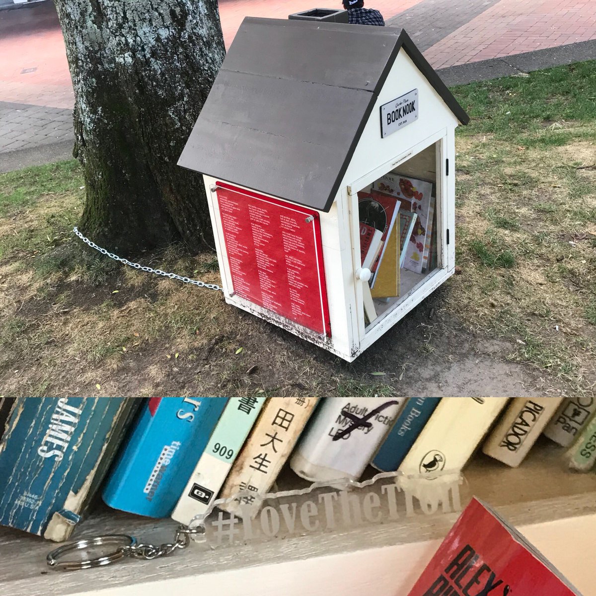 DAVY_ENGRAVERS's tweet photo. Should I put another #lovethetron key tag in the #booknook who got the last one @GardenPlaceTron @lovethetron @HamiltonWaikato @HamiltonCentral https://t.co/7L6AW1ZEHA