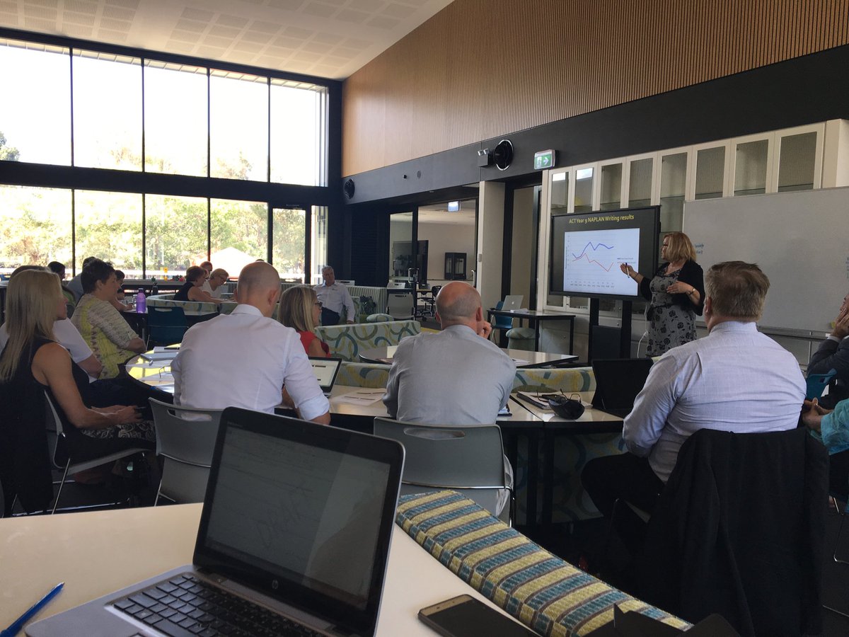 JoAndersen's tweet photo. Our 2018 Secondary Literacy Project kicks off today with Misty Adoniou and a masterclass for school leaders at the Centre for Innovation and Learning @ACTEducation https://t.co/OIYFArnhTz