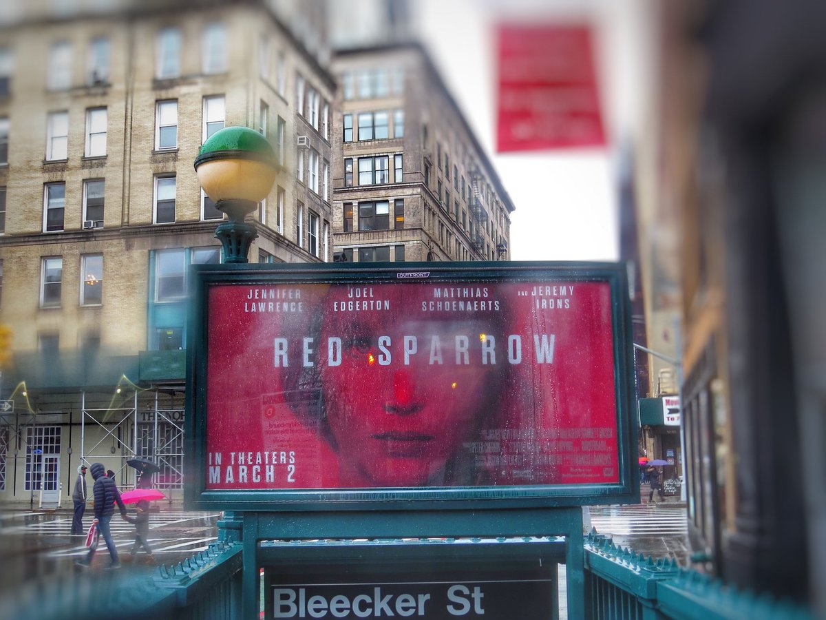 #JenniferLawrence #redsparrow #bleeckerstreet #nyc