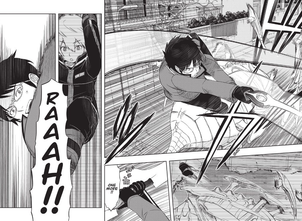 Colton Mcgruff The Crime Dog S Best Friend Probably My Favorite Color Page From World Trigger Everyone S Colors Just Fits Them So Well T Co Lyd3iy7nl0 Twitter