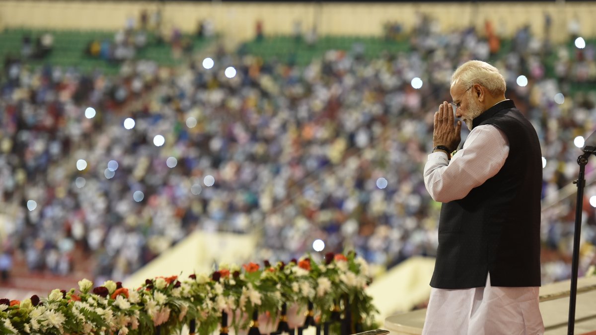 uday_birje's tweet photo. Fantastic reception for PM @narendramodi as he addressed the Indian community in Muscat, Oman and shared India's growth story and highlights of the vision for a "New India".
#Modi #Muscat #ModiInMiddleEast #Oman #OmanWelcomesModi https://t.co/BJYAl2o3Tv