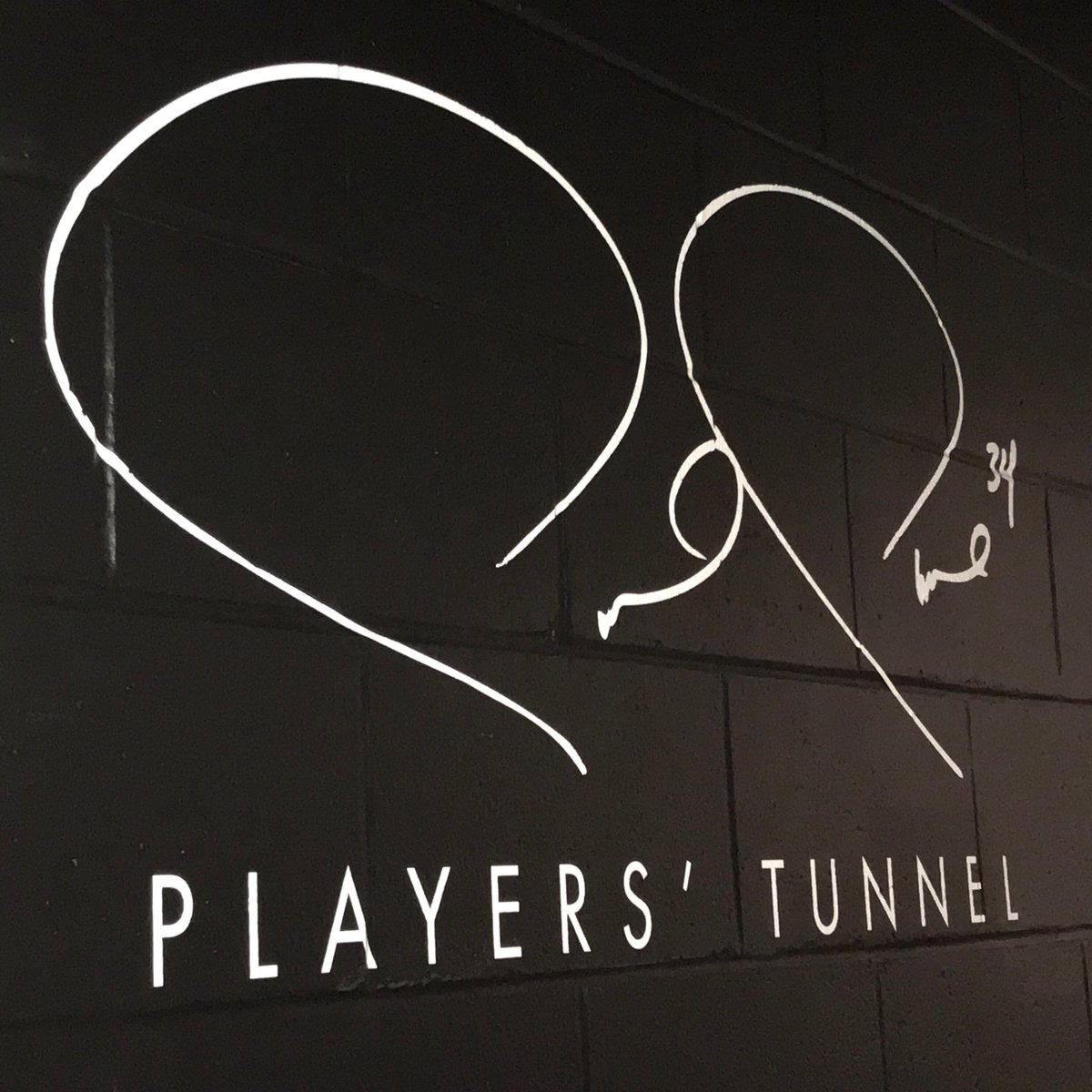 celtics's tweet photo. The Paul Pierce Players’ Tunnel will serve as a reminder to all current and future players of what “being a Celtic” truly means. 

Congratulations @paulpierce34 and thank you @tdgarden. https://t.co/FJNRHMFioC