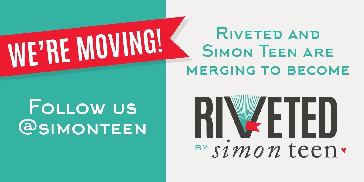 Riveted (@rivetedlit) on Twitter photo Riveted fans: are you following <a href="/simonteen/">Simon Teen</a>? Follow us there to get the latest news from Riveted by Simon Teen! More info here: bit.ly/2BE6sDM Riveted fans: are you following <a href="/simonteen/">Simon Teen</a>? Follow us there to get the latest news from Riveted by Simon Teen! More info here: bit.ly/2BE6sDM