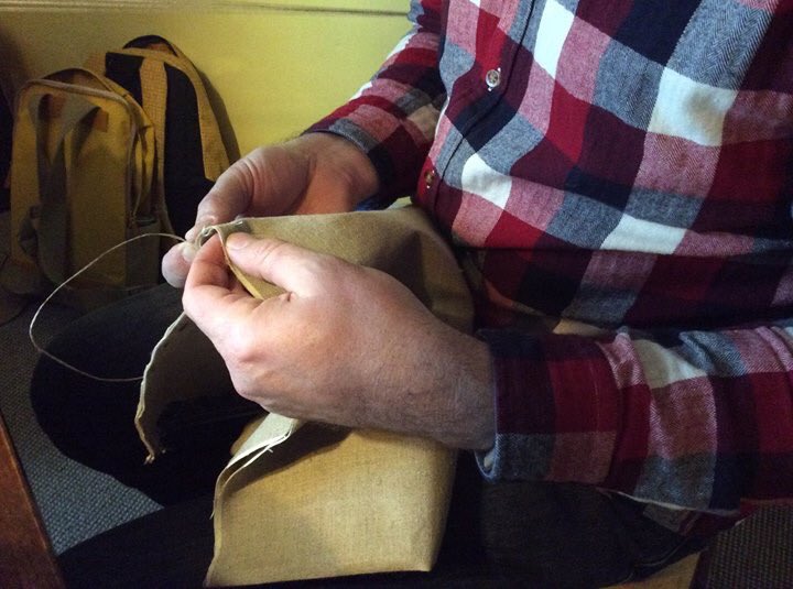 A workshop weekend. Preparing for forthcoming events. #tudorclothing #winterworkshop #handmade