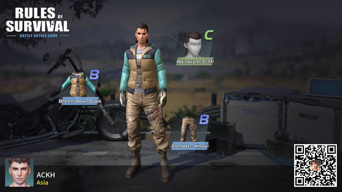 _CasiNote_'s tweet image. #RulesofSurvival