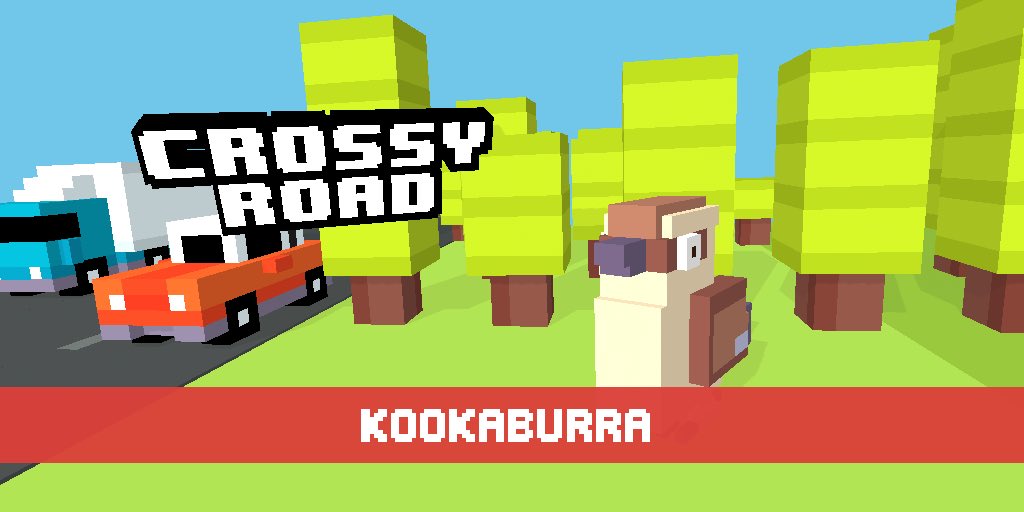 Kookaburra! #crossyroad crossyroad.com