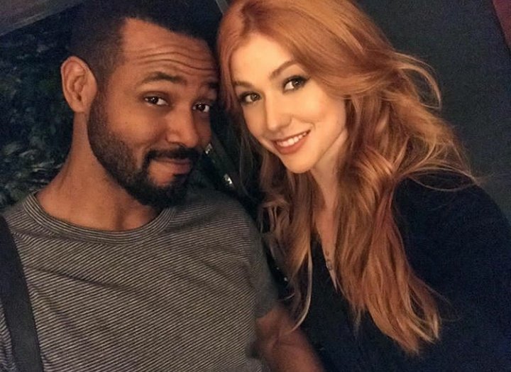  11.02 | Katherine McNamara via Instagram. Hoje é aniversário do Isaiah Mustafa, happy birthday Isaiah!   