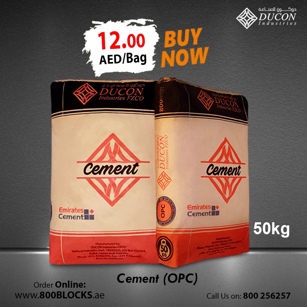 DuconIndustries's tweet photo. Buy Cement (OPC) Online from World's First Online Concrete Blocks &amp; Cement Store www.800blocks .ae.
#ducon #dubai #blocks #cement #online #company #material #materialplay #homeimprovement #contracting #concerte #construction #build #building #material #materialplay https://t.co/d1ZrT89vLs