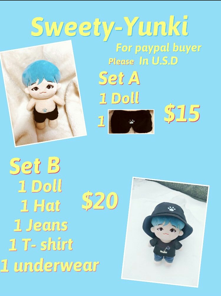 Orderme_plz's tweet photo. [Pla.RT] พรี ตุ๊กตา Sweety_Breeze by @Sweety_Breeze 
⛔3/13
💰Set A 690฿
- ตัวน้องขนาด 20 ซม.
- กางเกงสีดำ
💰Set B 890฿
- ตัวน้องขนาด 20 ซม.
- หมวกบักเกต
- เสื้อยืด + กางเกงยีนส์
- กางเกงชั้นใน
💰 เสื้อคลุม Milk Cloak 390฿
🛒 : https://t.co/gK6ornBg1H
#ตุ๊กตาบังทัน https://t.co/klseY7WM1J