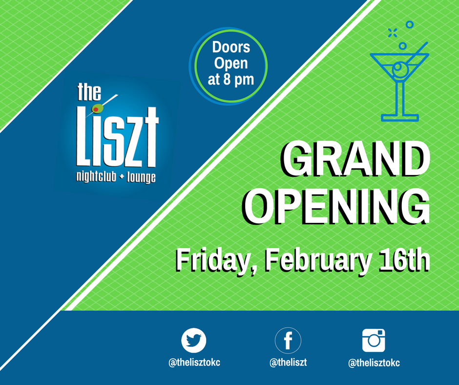 thelisztokc's tweet photo. The moment you have been waiting for has finally arrived! Get ready for an unforgettable nightlife experience you won't find anywhere else in OKC. 
Join us for an evening of drinks and dancing as we celebrate the GRAND OPENING of The Liszt! #OKC #OKCNightlife #OKCDanceClub https://t.co/BNENA2NP8p