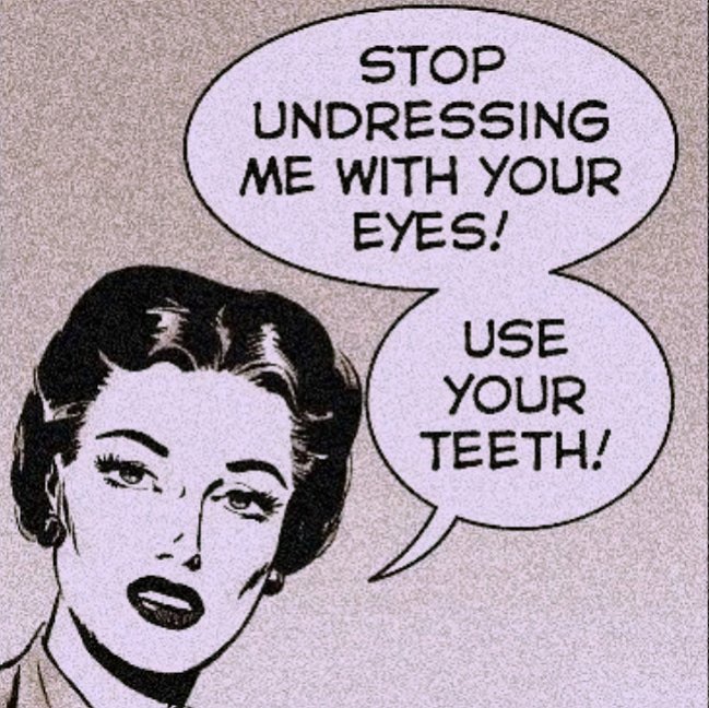 tizzyboxx's tweet photo. It's almost Valentine's, don't forget to use your teeth!

#valentines #v-day #valentinesday #teeth #ripitoff #noclothes #tizzy happyO. https://t.co/M65hzcXWwf