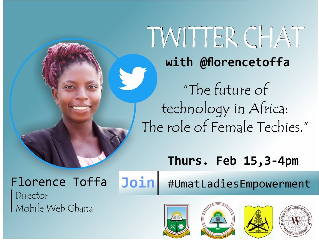 KlassicSimon's tweet photo. Join us this Thursday at 3pm GMT as we discuss Tech with @florencetoffa https://t.co/QJhAoDITj4
