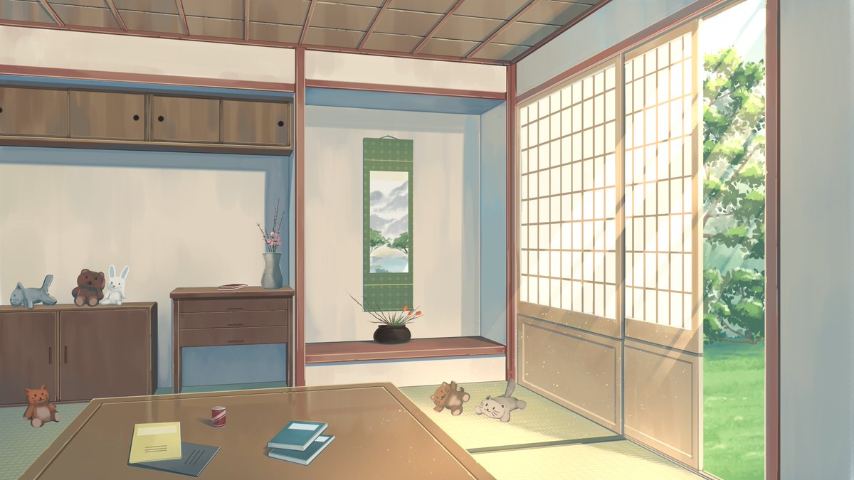 LOFI House on the Street Illustration, Anime Manga Style Wallpaper  Background, Color, Generative AI Stock Illustration - Illustration of tree,  game: 280193005
