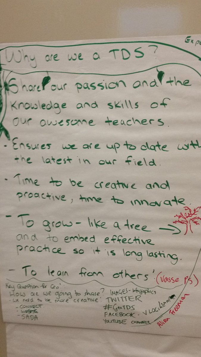 MzDBuckley's tweet image. Geographe PS ...TDS helps us to grow like a tree. To be creative and proactive, time to innovate #TDS2018_2019