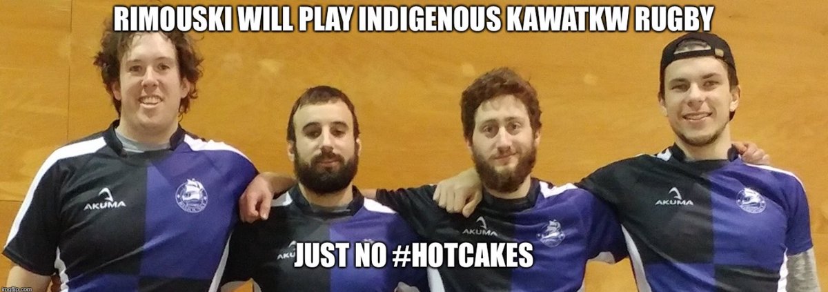 <a href="/TheSpruceRugby/">The Indigenous Spruce Rugby</a> Senior Men’s Kawatkw @RimouskiRugby