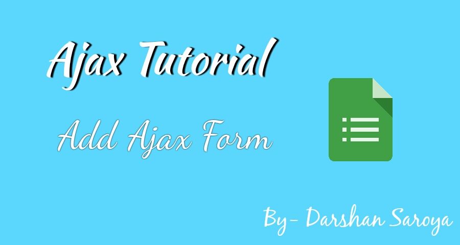 DarshanSaroya's tweet image. Want to submit form without page reload? You can do this with AJAX. Here is the ultimate guide to create AJAX form.
buff.ly/2EhIbFJ
#ajax #ajaxForm #ajaxTutorial #form