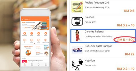 MauKerjaMY's tweet photo. #EarnExtraCash #KualaLumpur #Selangor #UpToRM500for5minSurvey #IndianFemale

Memuat turun 【GigaGigs APP】&amp; Memohon tugas “Calories Referral" &amp; Dapatkan sehingga RM500! 

Klik dibawah muat turun:

➡️ Android: https://t.co/X9kFtj7F0m

➡️ iOS: https://t.co/rDJc9fQbaG https://t.co/fx5uQmnPLv