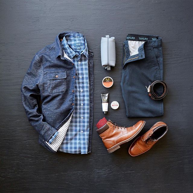 Today was alI about the Blue 🔵 When it’s your favorite color, you can’t go wrong 😉👌🏼
#mycreativelook
–––––––––––––––––––––––
Shirt: <a href="/taylrdclothing/">TAYLRD Clothing</a> – Everywear Button Down / Blue Grid
Shirt Jacket: @niftygenius – CPO Jacket in Navy
Chinos: @taylrdclo… instagram.com/p/BfFLpmxlku1/
