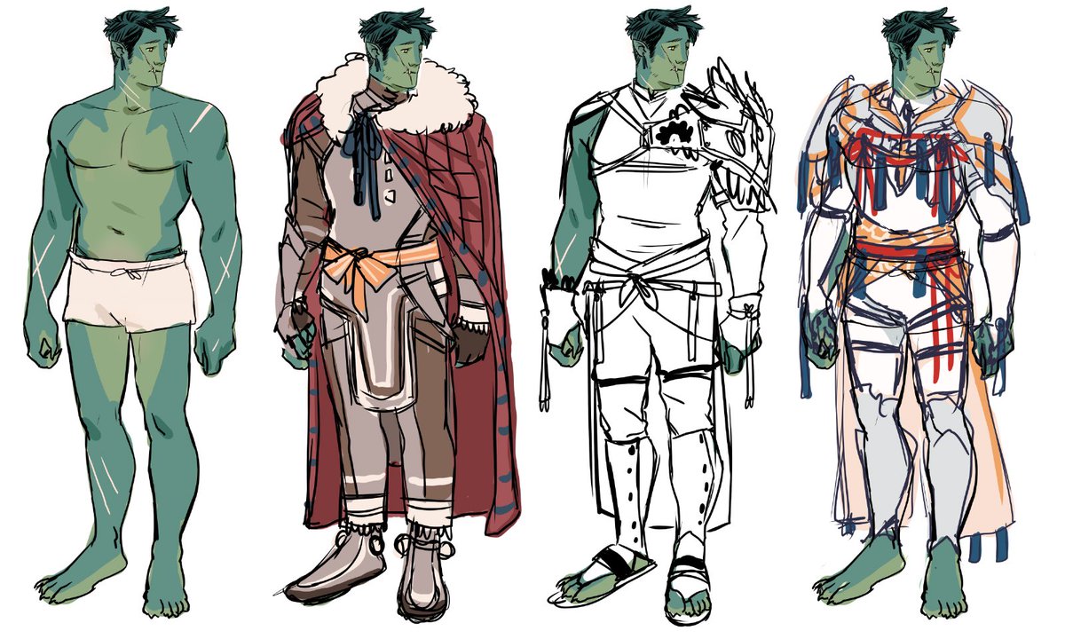 pics Orc Cleric Dnd half orc cleric he loves to dance