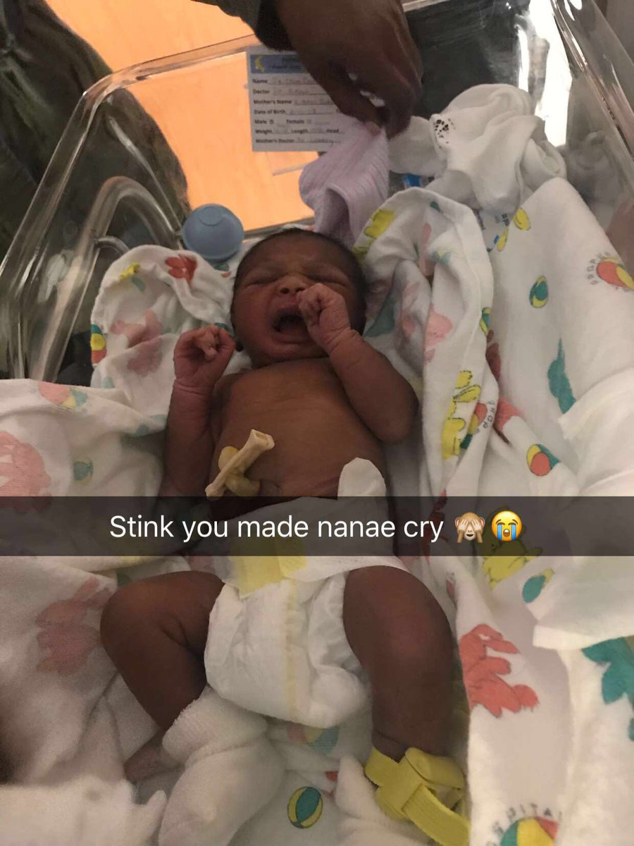 ThatLilRedOne_'s tweet photo. Just realized I havenโt posted my stink on here yet ๐คญ..well twitter meet my first god son ๐ญ๐๐ค๐ฝ๐ค#PrinceJaโCeon๐ #ProudGodMommy ๐๐๐ฏโโ๏ธ https://t.co/HjrRli4L2O