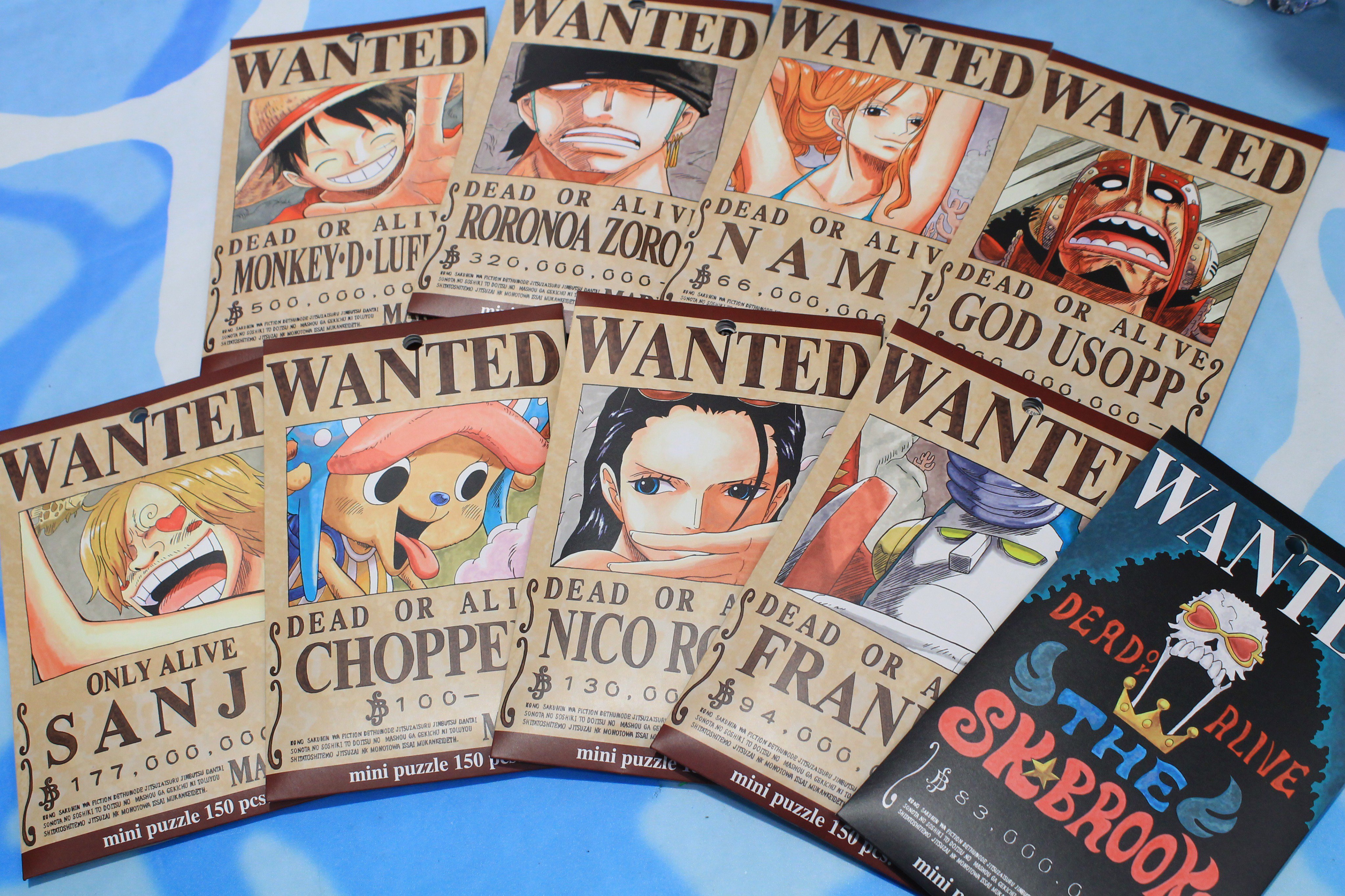 One Piece麦わらストア渋谷本店 おすすめ 手配書 ミニパズル 全9種 各600円 税 好評発売中 Onepiece 麦わらストア T Co Lqsyy74iti Twitter