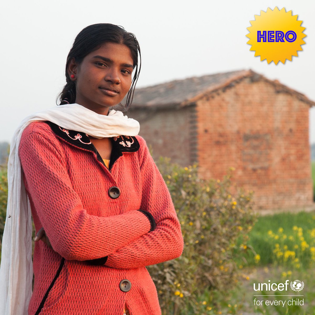 UNICEFIndia's tweet image. #MondayMotivation :-) As a GARIMA girls peer educator Reema in #Mirzapur has ensured there are incinerators in her village for disposal of menstrual waste. Her next mission is to make sure everyone in her village has access to #toiletsforprogress. 
@IKEAFoundation @PadmanTheMovie