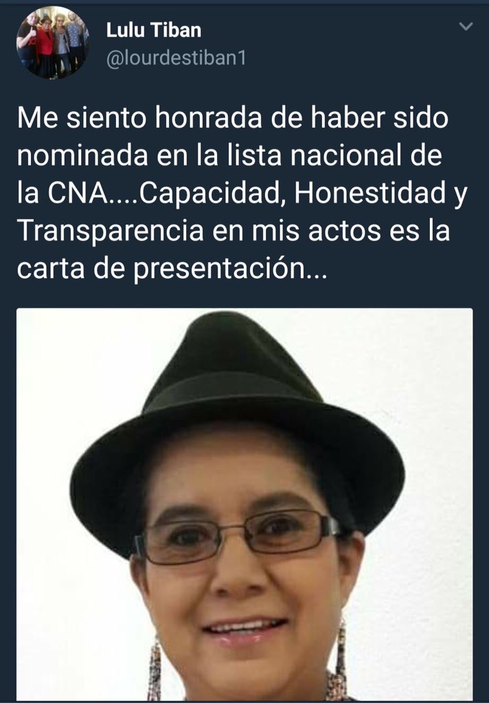 Tremenda carta de presentación de Lulú, Jajajaja, y si es tan capaz porqué nunca se presentó a un concurso de merecimientos, a claro, los de su estirpe prefieren entrar por la ventana no por la puerta grande, y salen por la puerta de servicio o en helicóptero jaja