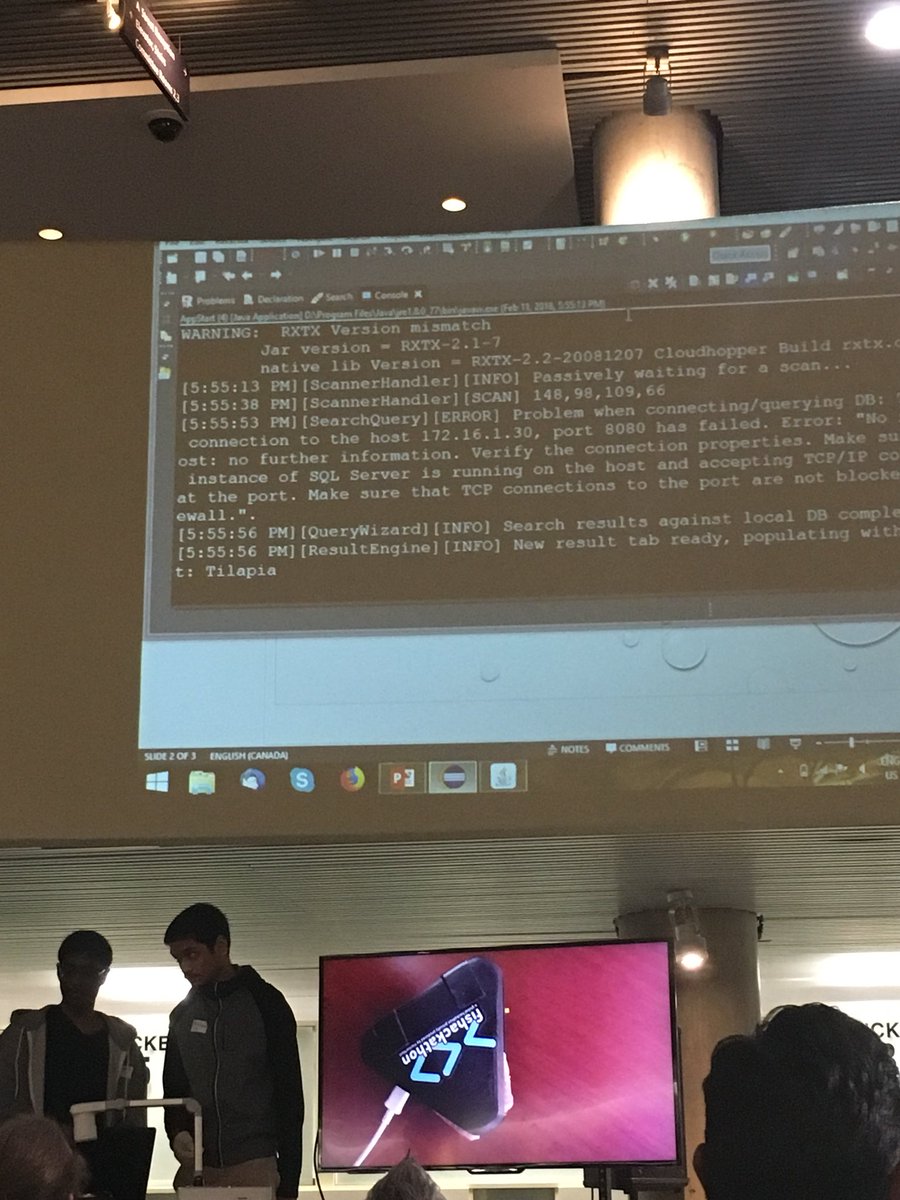 loriTkong's tweet image. Toronto had a surprise runner up winner tonight... Fin a Hit a Fin ~ INFINITI 🐟! Congrats folks! __________________________________
Our waters, our planet!
Enforcement | Marketplace | Sustainability
#Fishackathon #HackerNest #Codeforfish