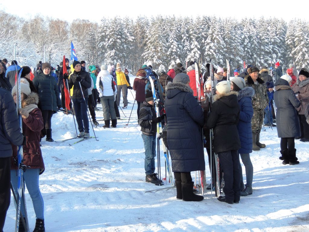 В Павловском районе прошли соревнования "Лыжня России"