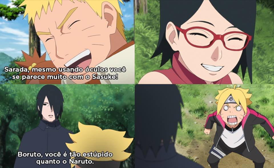 Konoha Universe on X: Tal pai tal filho  / X