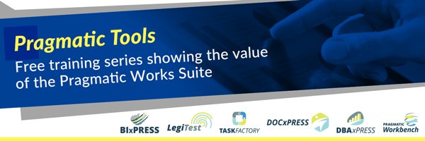 wadamj's tweet image. RT PragmaticWorks: Improve the quality of your production reports with a few simple #datatesting recipes. Join john_welch on Wednesday to learn how #LegiTestOnline can help improve data quality. #freesoftwaretraining
Register here: …