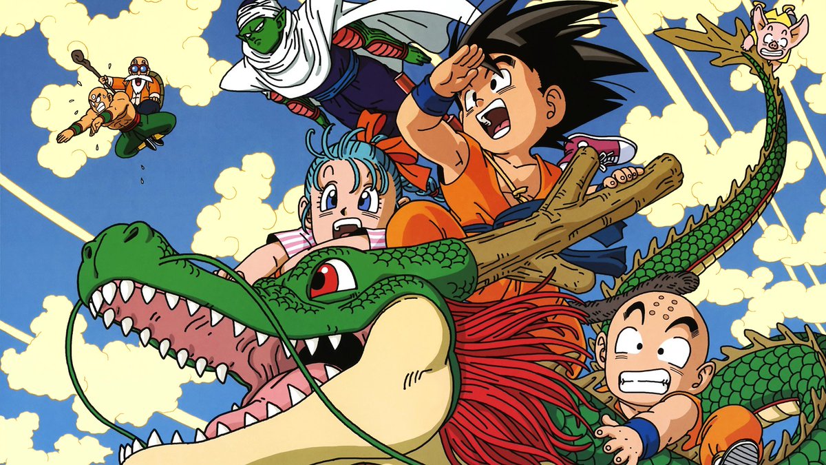 elOrdenMundial's tweet photo. Hoy, en 1986, se emitía por primera vez en Japón el anime "Dragon Ball". https://t.co/R2Y1xl8jld