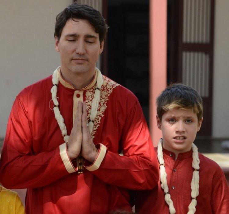 TycoonStrategy's tweet image. That horrible day a boy finally realizes that his father is a shallow, narcissistic poseur as well as a global assclown.

#JustinTrudeau #JustinTrudeauinIndia #TrudeauMustGo #trudeau #assclowns