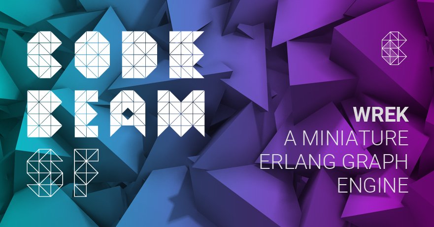 CodeBEAMio's tweet image. Introducing Wrek - A Miniature #Erlang Graph Engine, read @richard_kallos frm @adgear blog post on #CodeSync website - in preparation for his talk at #CodeBEAMSF - ow.ly/cgeD30iCIVQ