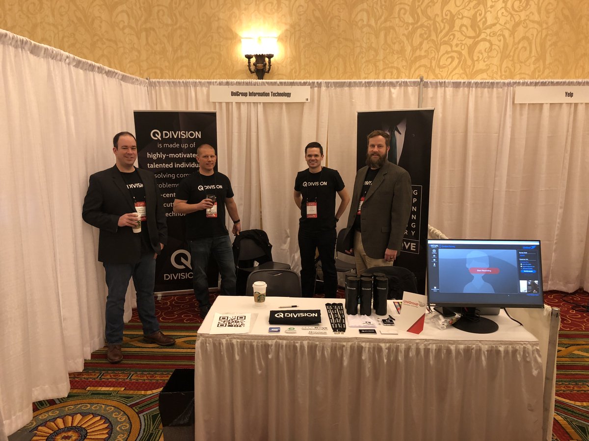 WeAreQDivision's tweet photo. Come be part of the conversation! #uglc18 #techstartup #innovation #technology #transportation #QDivision #letsmove #booth18 https://t.co/QKRuj9cfSe