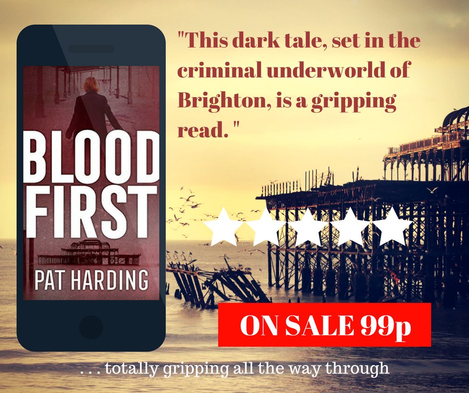 5* reviews for Blood First #indieauthor #Brighton #crimefiction #crime #IAN1 #amreading #amreadingcrime #noir #debut #Kindle #KindleUnlimited #99 amazon.co.uk/Kindle-Store-P…