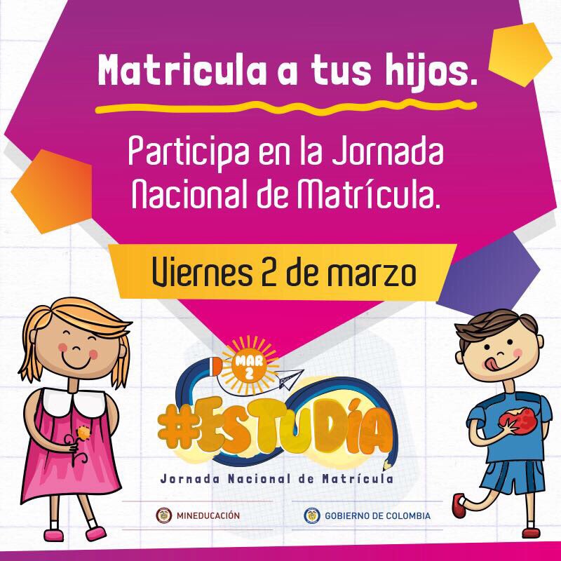 monicarapenuela's tweet photo. ¡El colegio es el mejor lugar para todos nuestros niños, niñas y jóvenes ... por sus sueños!! https://t.co/dwGXMQHArD