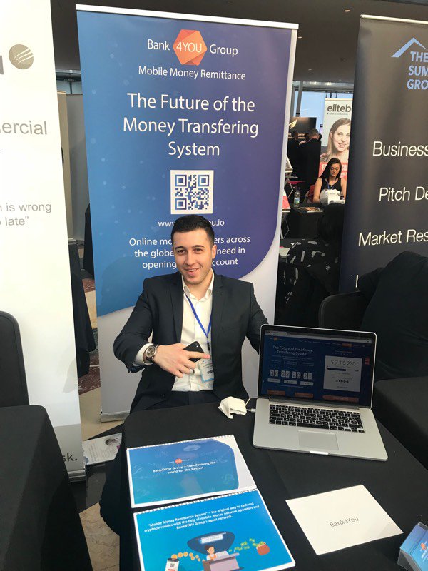 Bank4YOUGroup's tweet photo. We are truly grateful to the whole @bizfundingshow team for hosting such a staggering event. We feel so lucky that we've been a part of #BFS18. Enjoyed intensive networking and pitching #Bank4YOUico to investors! https://t.co/Tlr6ABQpfb