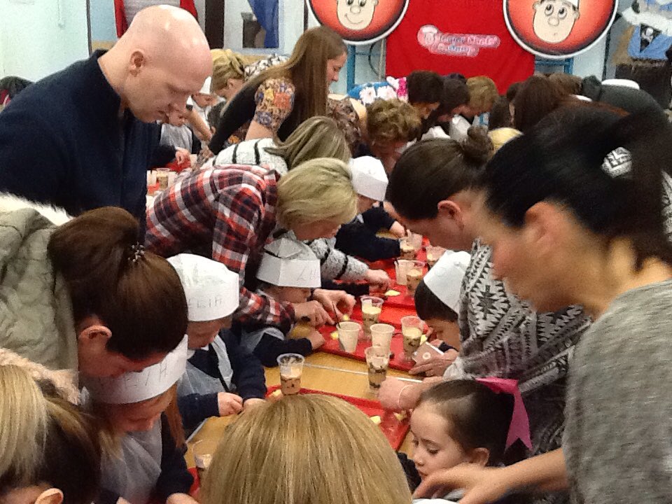 HFCronton's tweet photo. Reception had a great time making  Pirate Creole on Friday with @jnrchefs! Thank you to the parents and family members who came and supported the children. https://t.co/rgPARTGpAD