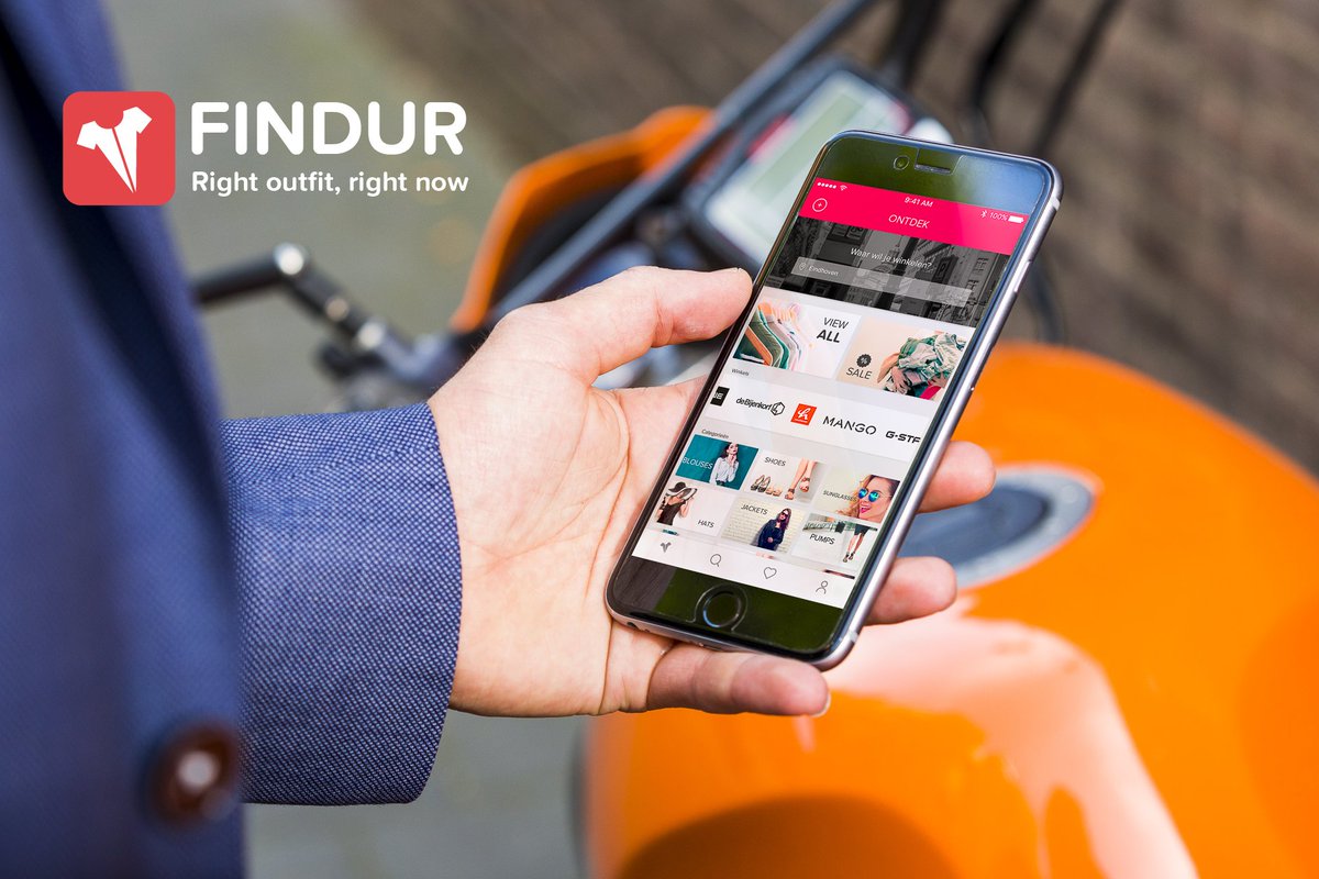 The <a href="/FindurApp/">Findur</a> lets you browse for clothes in offline stores nearby, checks their inventory and gives you directions to the nearest shop. <a href="/timmers_jochem/">Jochem Timmers</a> will explain more about Findur at Bliksem en Donderdag this Thursday: bit.ly/BliksemenDonde…