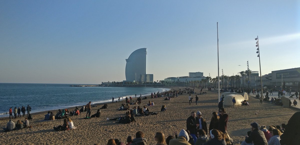 Eficode's tweet image. We are represented at the Mobile World Conference&apos;s Finland Pavilion this week in the sunny Barcelona, pitching, speaking and trying to avoid getting pranked by the Dudesons. Come say ¡hola! if you&apos;re around! #EficodeOnTour #MWC18