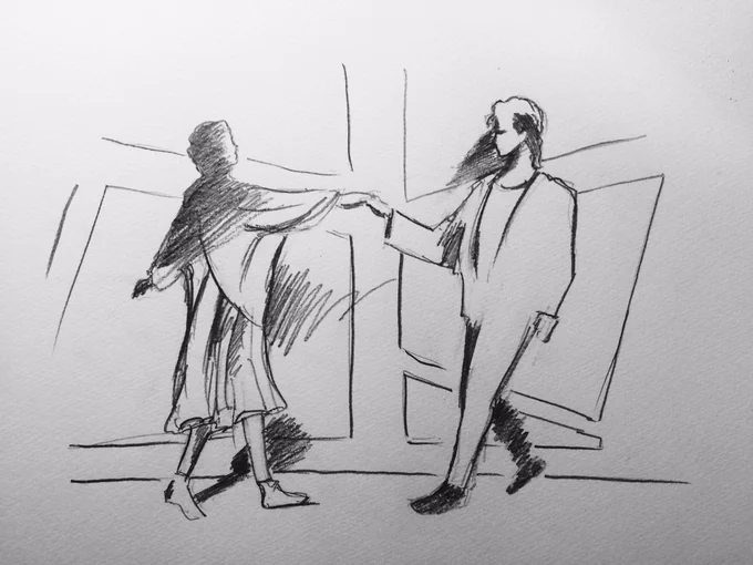 Take on me - a-ha

#drawing #模写 