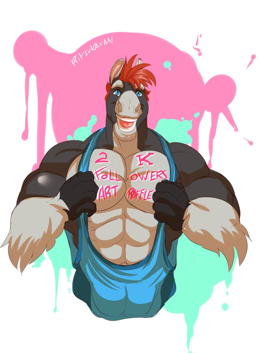 JodiraHorsey's tweet photo. 🎉TIME FOR JODIRA‘S FREE ART GIVEAWAY🎉 How to enter:

1️⃣ RETWEET this Tweet
2️⃣ FOLLOW @JodiraHorsey (this account)

🐴 Can be SFW or NSFW 🐴
🐴 Can be solo or with one of my characters 🐴
🐴 Ends on March 19th🐴
🎨 Art will be done by @ritsukaxan 🎨

Good luck everyone!🍀 https://t.co/0y1nF6OM9w