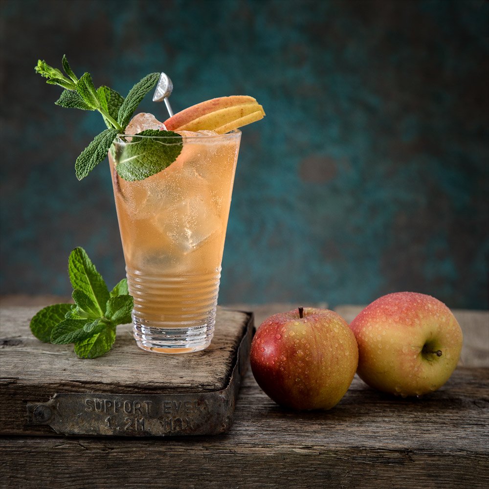 Try this fabulous Apple &amp; Ginger Mojito with ANGOSTURA® 5 Year Rum for a touch of the exotic.  goo.gl/QLPtuf