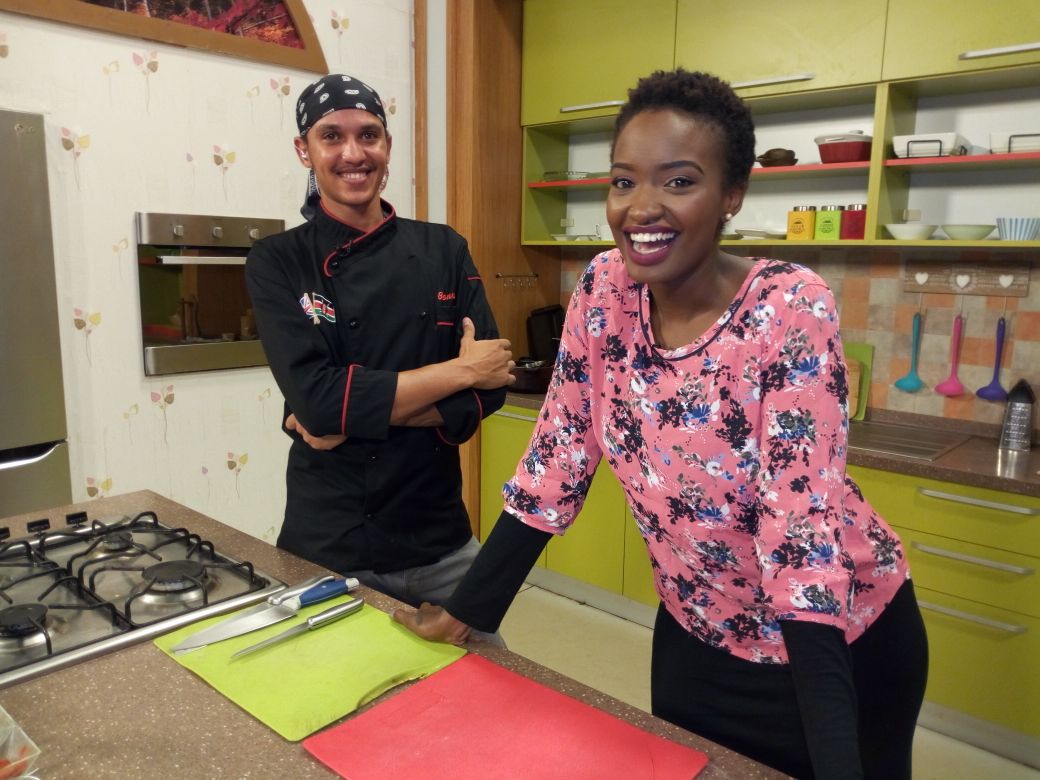 EbruTVKenya's tweet photo. Welcome to another episode of #EbruHotPlate with @CLAREkaratu and @ChefBennett254 https://t.co/puBzGuXwAg